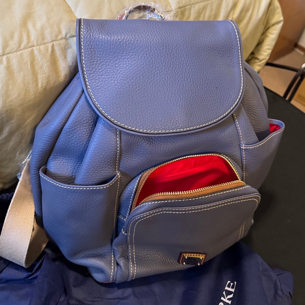 Dooney & Bourke Large Murphy Backpack NWT - Picture 7 of 15